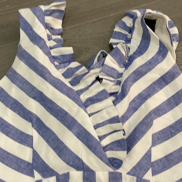 camilyn beth blue and white dress stripes - Picture 3 of 5